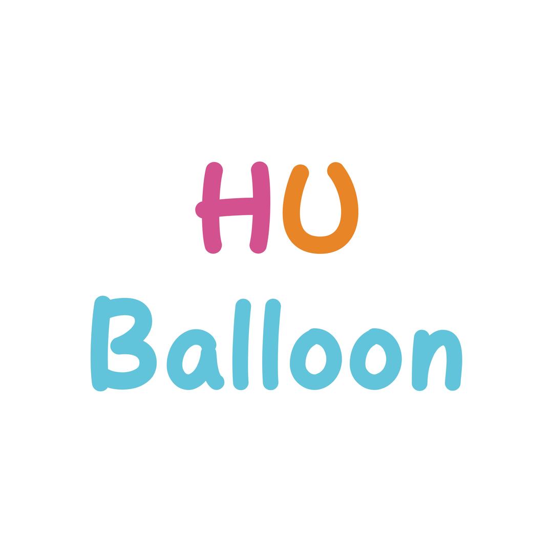 HU气球派对广告
