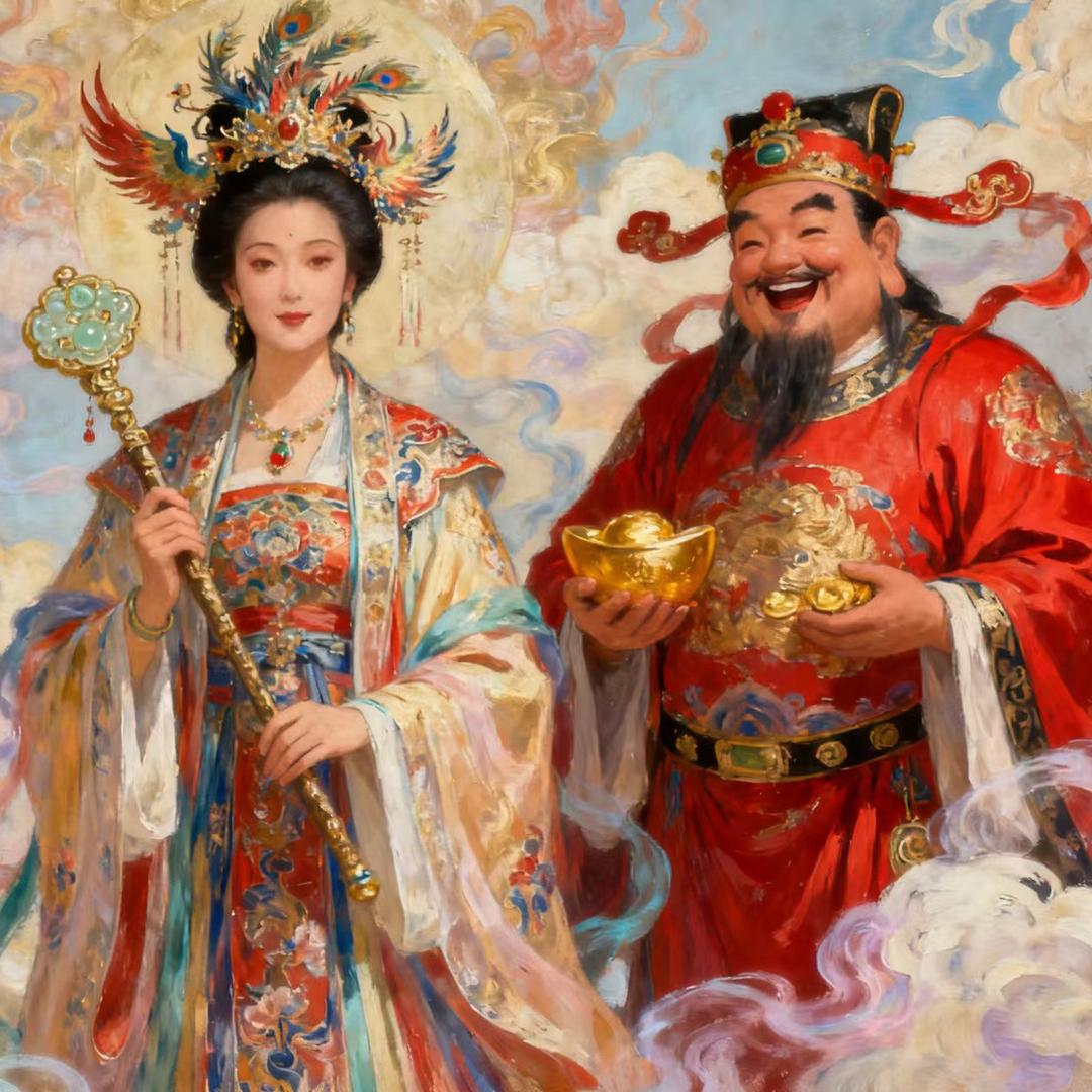 吃蟠桃的小神仙