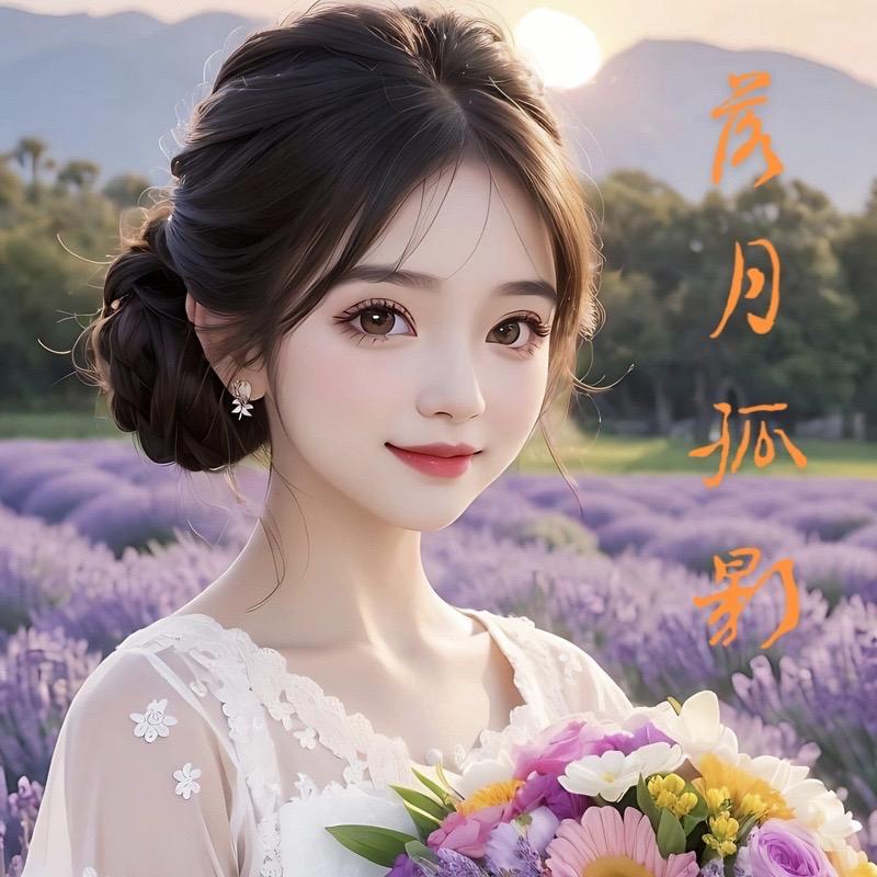 落月孤影