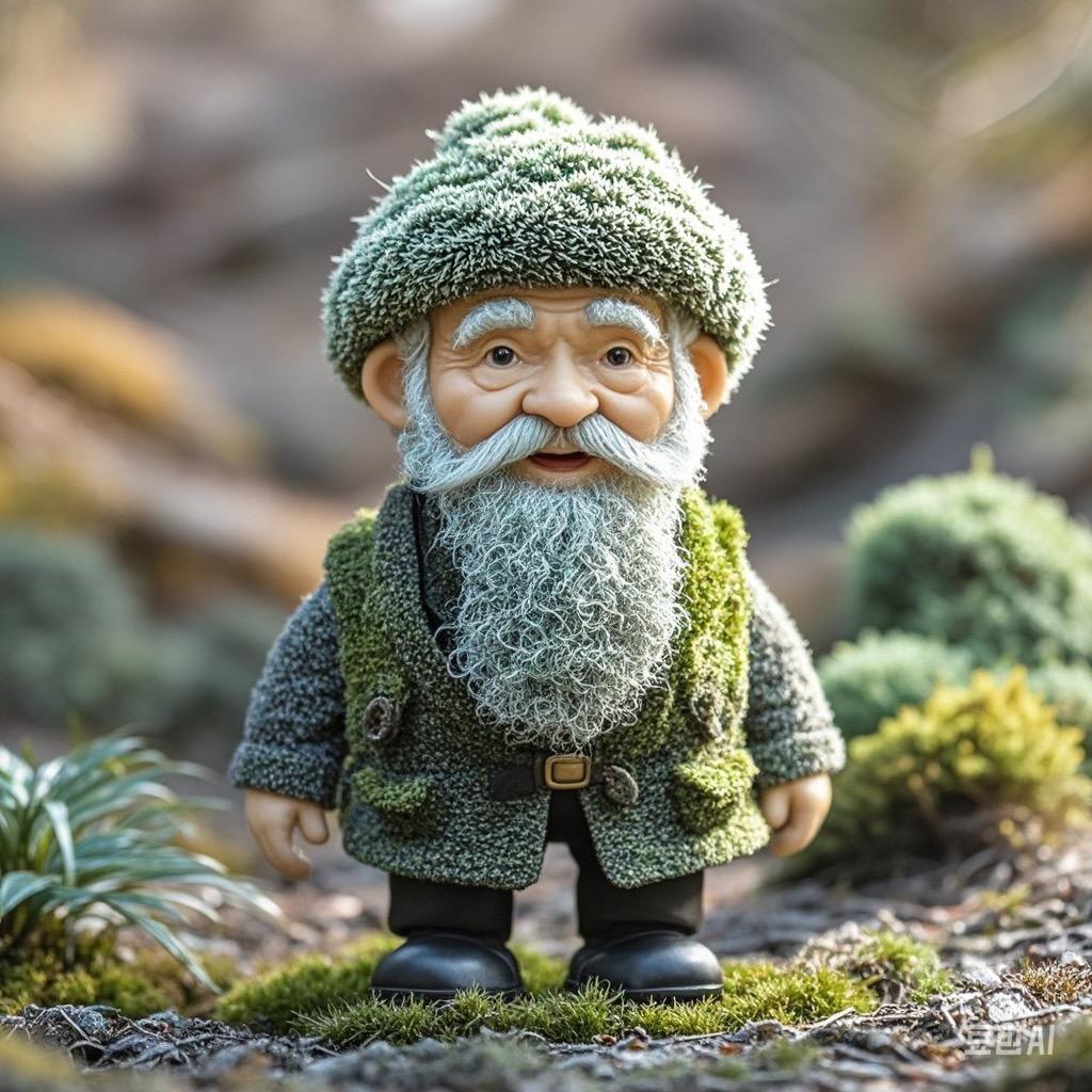 喜欢庭院的苔藓爷爷(百亩苔藓种养基地)