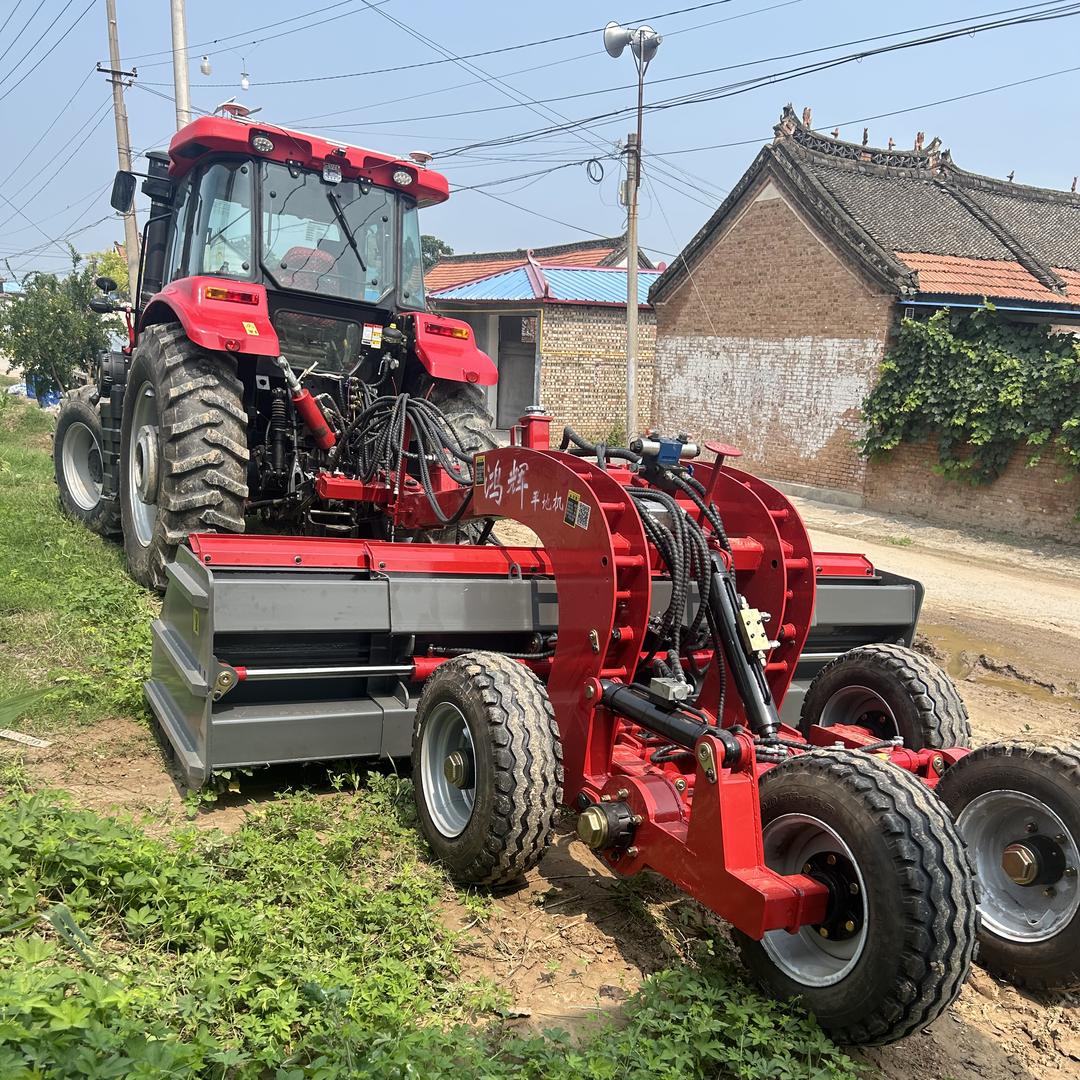 东明王魁专业卫星平地团队1号车