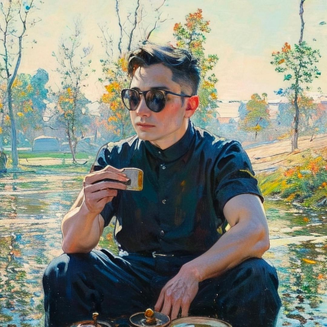 后海的繁星