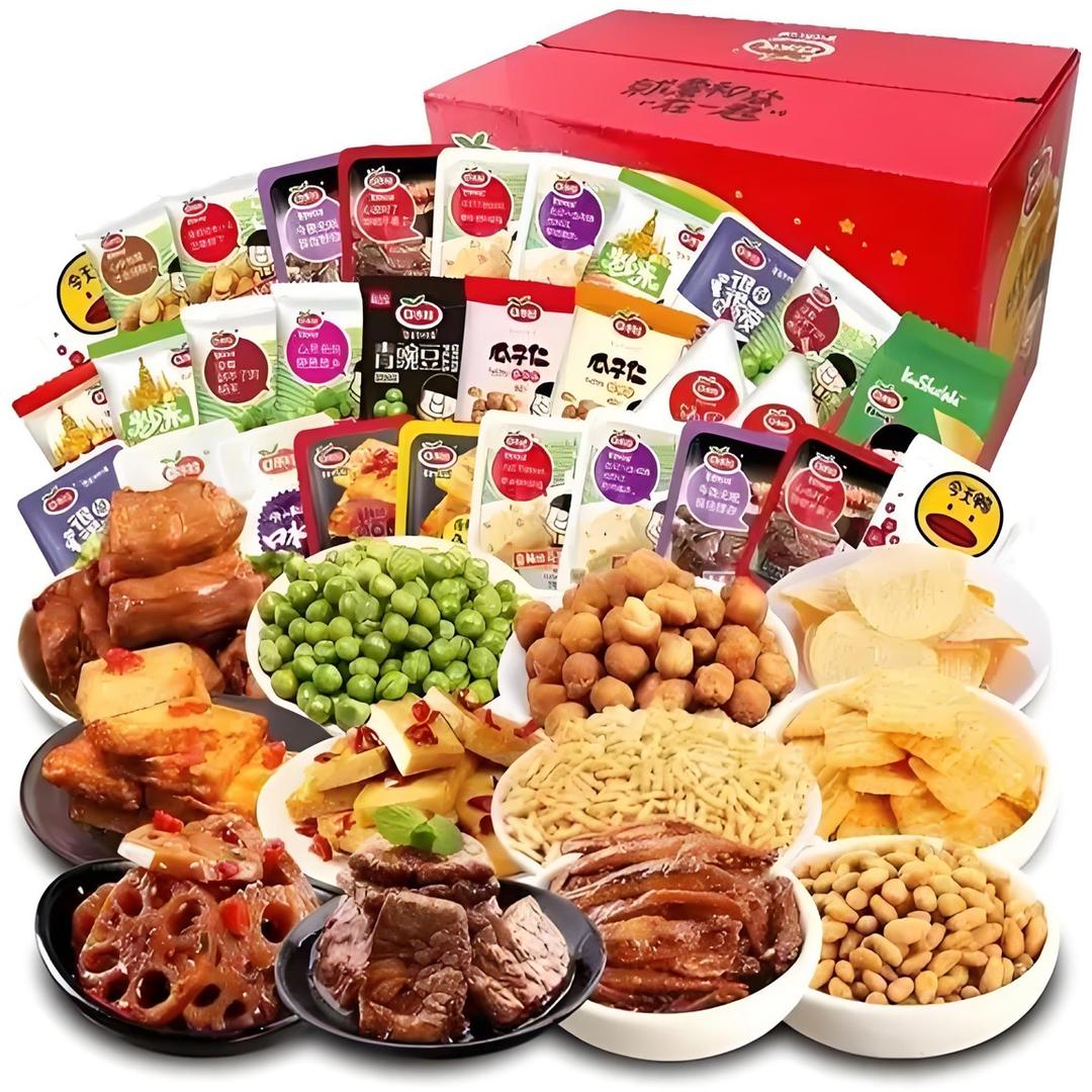 爱吃零食的小老头