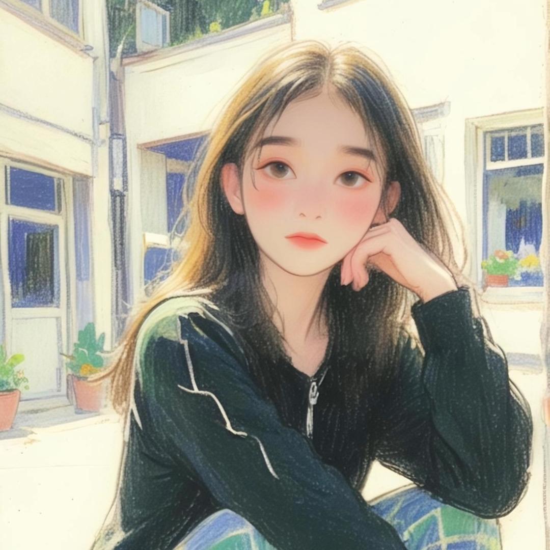 并蒂花卉•卷卷