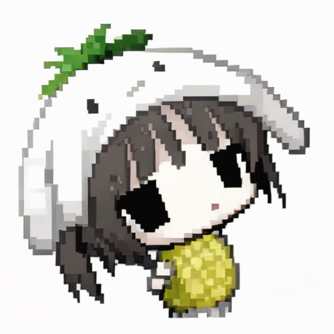 冰川耐心等待的橙子