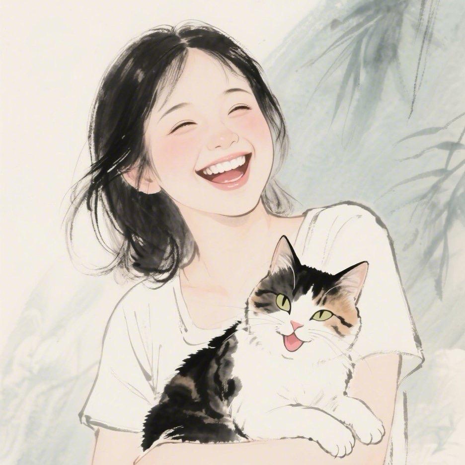 养猫的红红