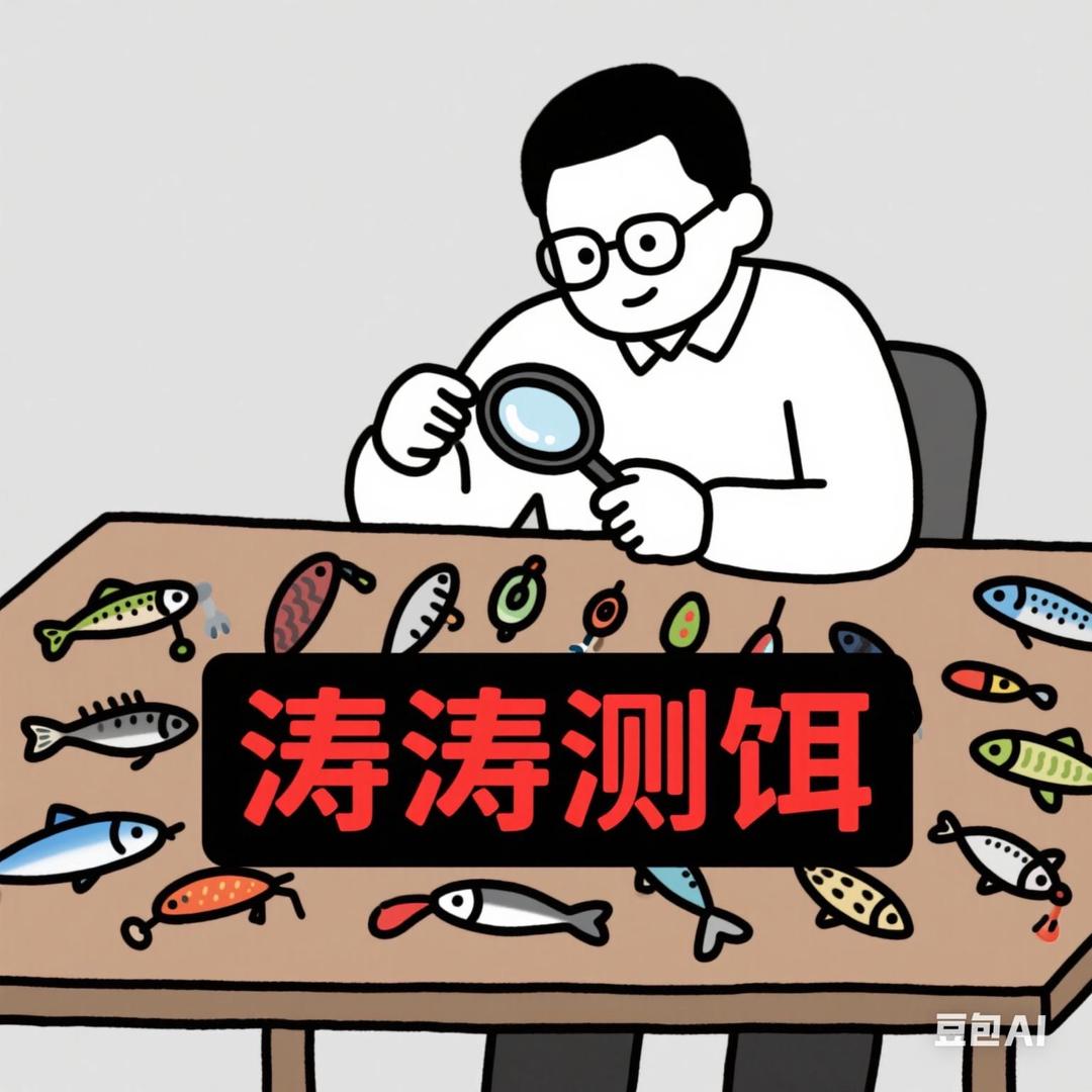 涛涛测饵