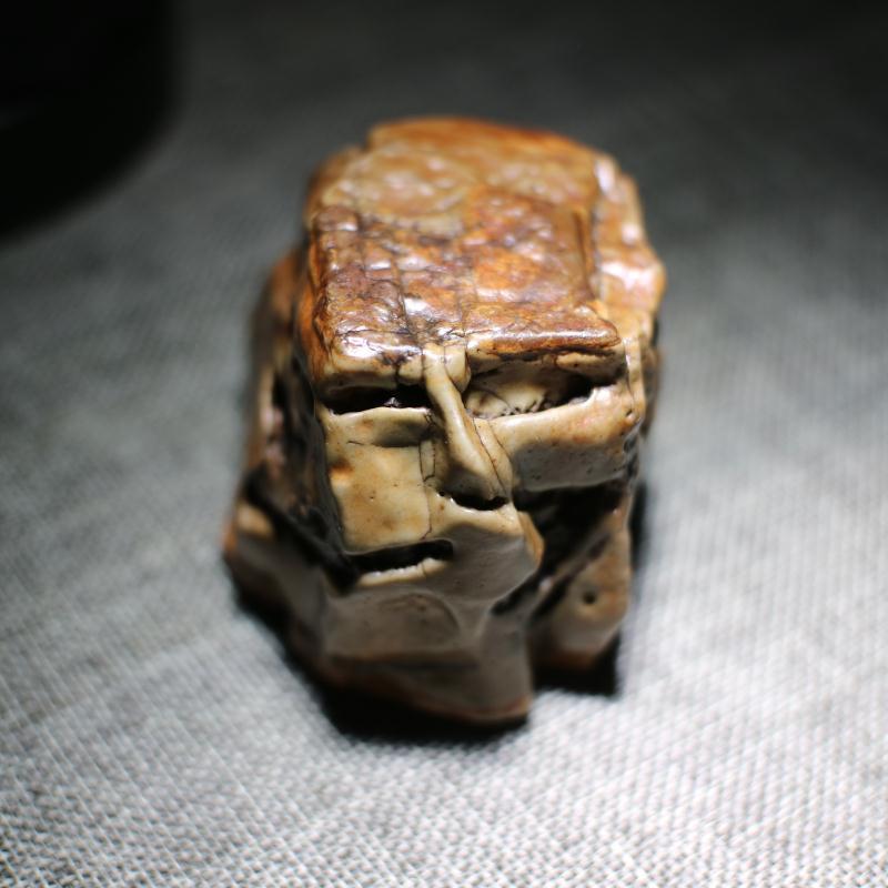 大鱼玩石