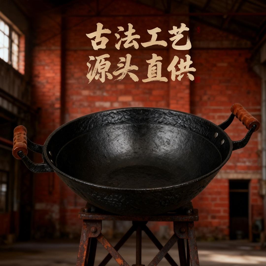 传家锅·生铁锅源头工厂直卖