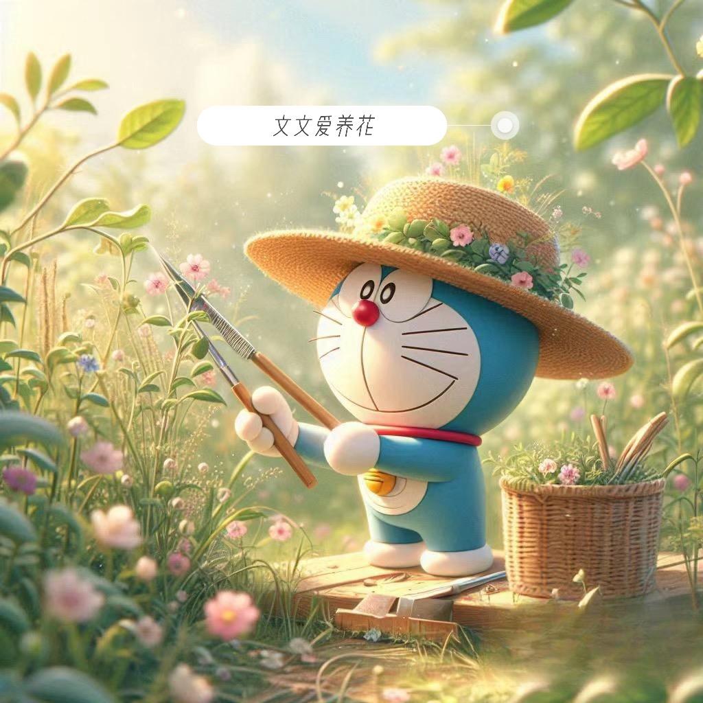 文文爱养花