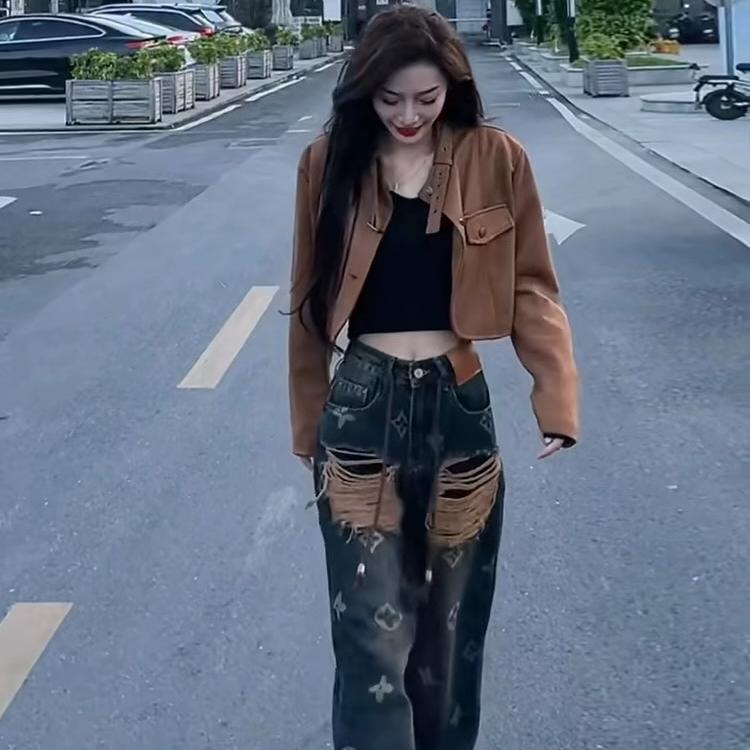 高端女牛仔