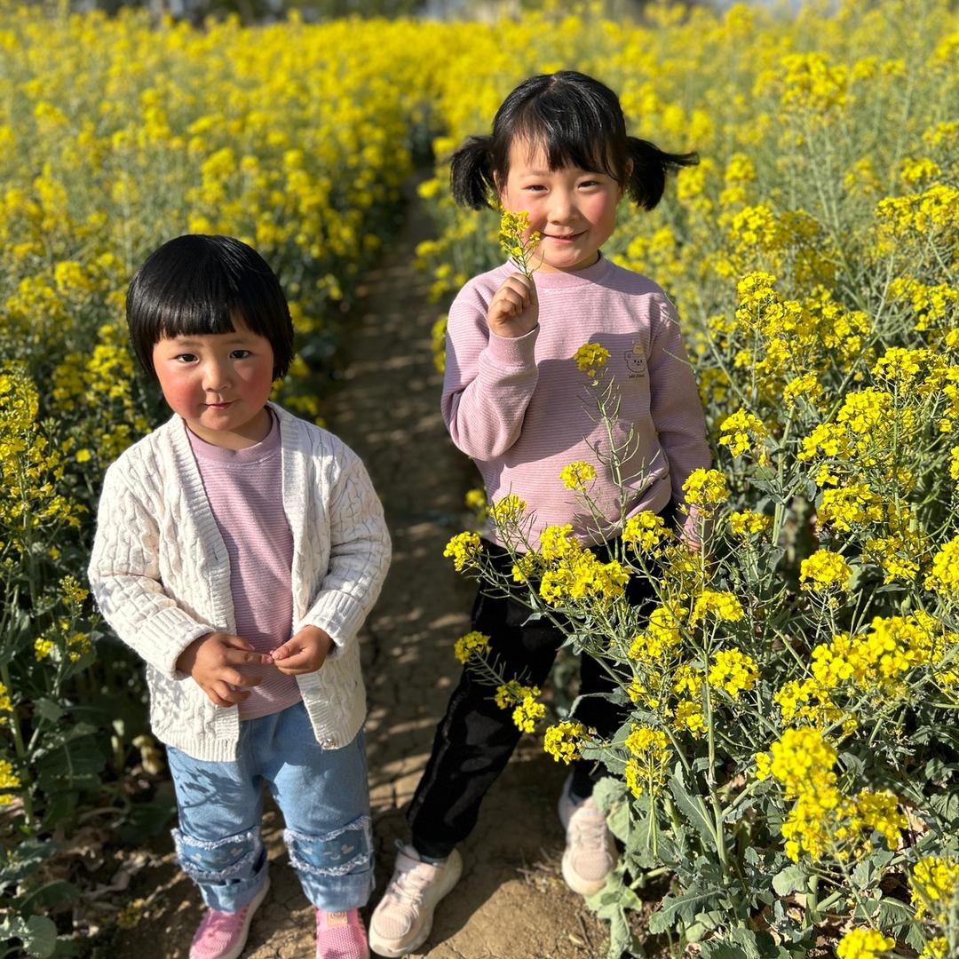 吹个泡泡。