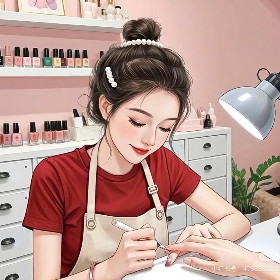 重生之被骗后做美甲💅