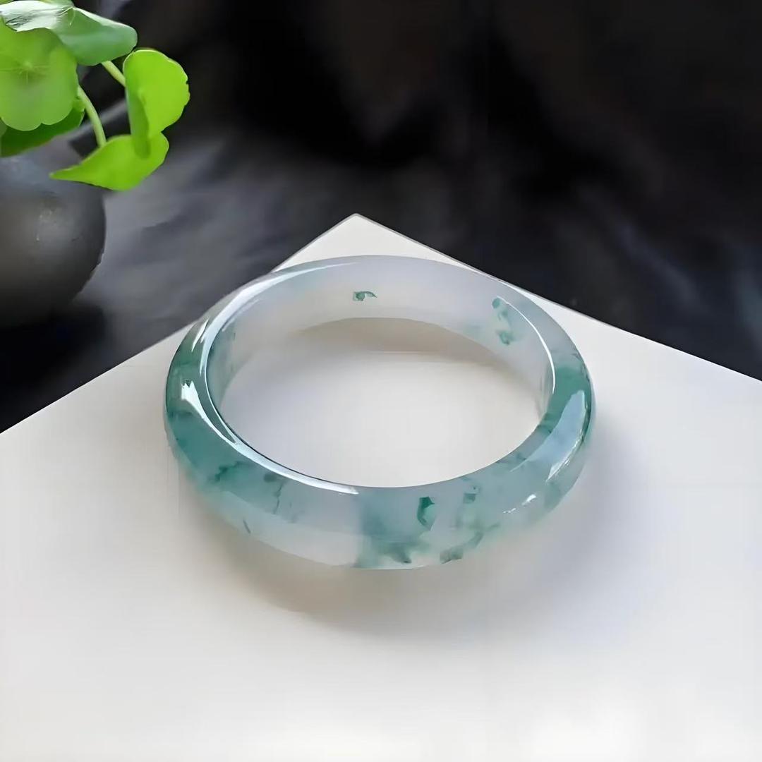 缅翡玉翠手镯美