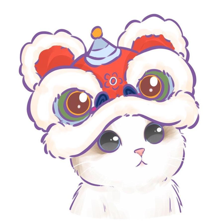 打盹的猫