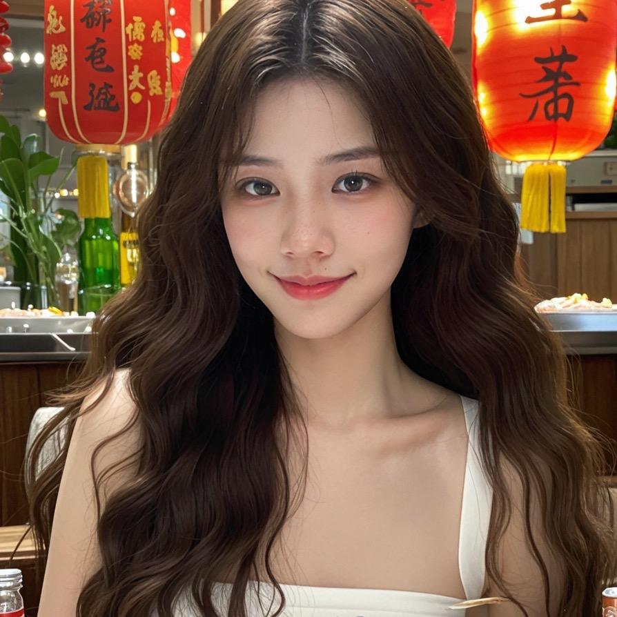 一个可爱的小黑胖