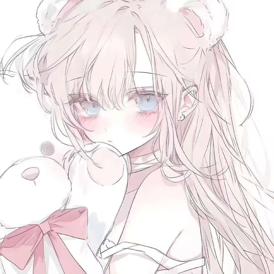 月亮下的垂耳兔