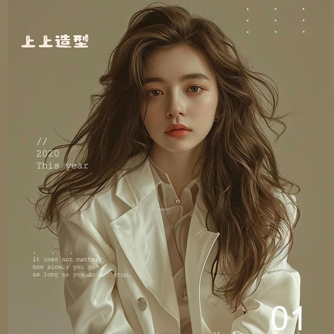 👉上上造型（龙祥花苑店）