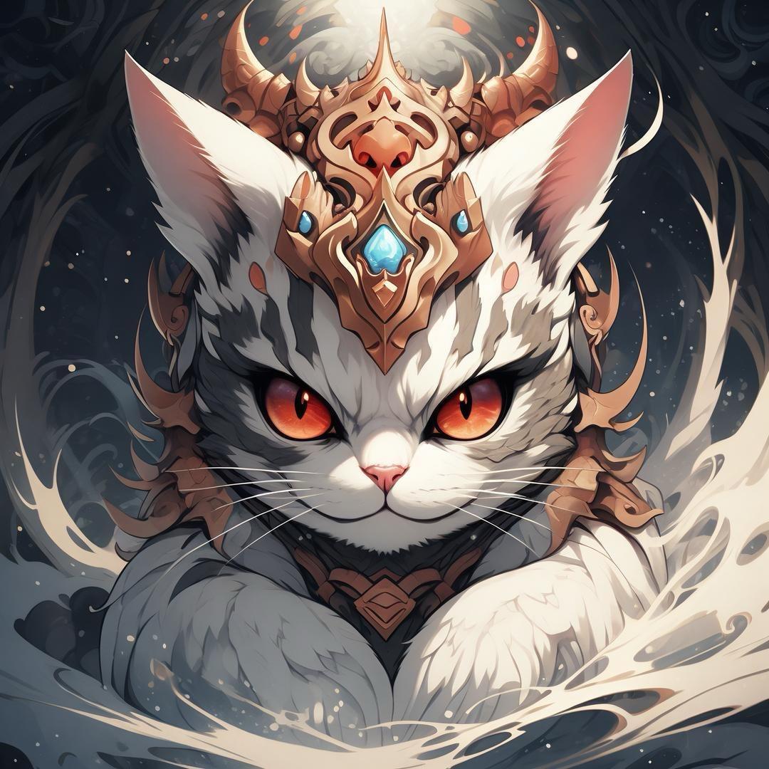 小灰猫兽装