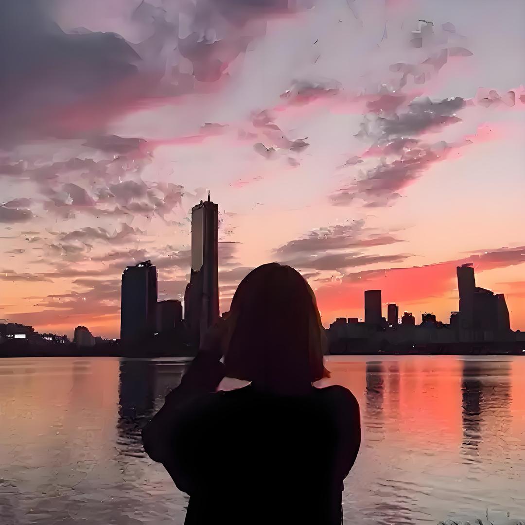 凌晨睡觉的猫•