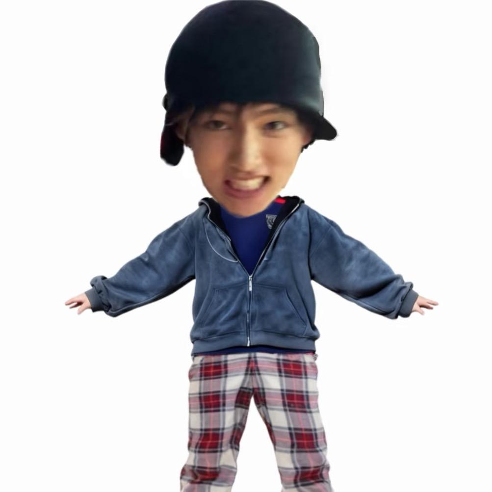 马颗粒和我一起吃西瓜