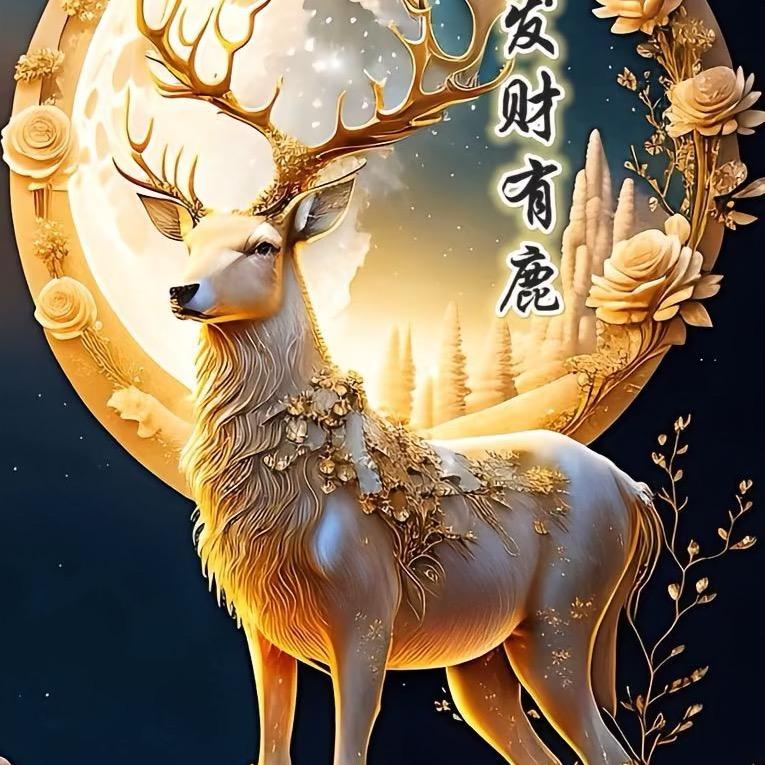 一🦌鹿🦌有你，天地温暖