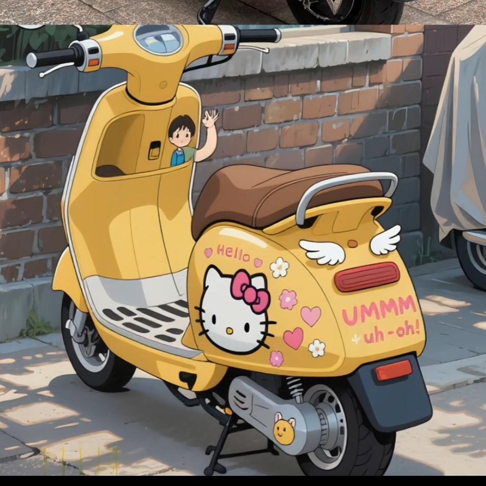 骑着小Q