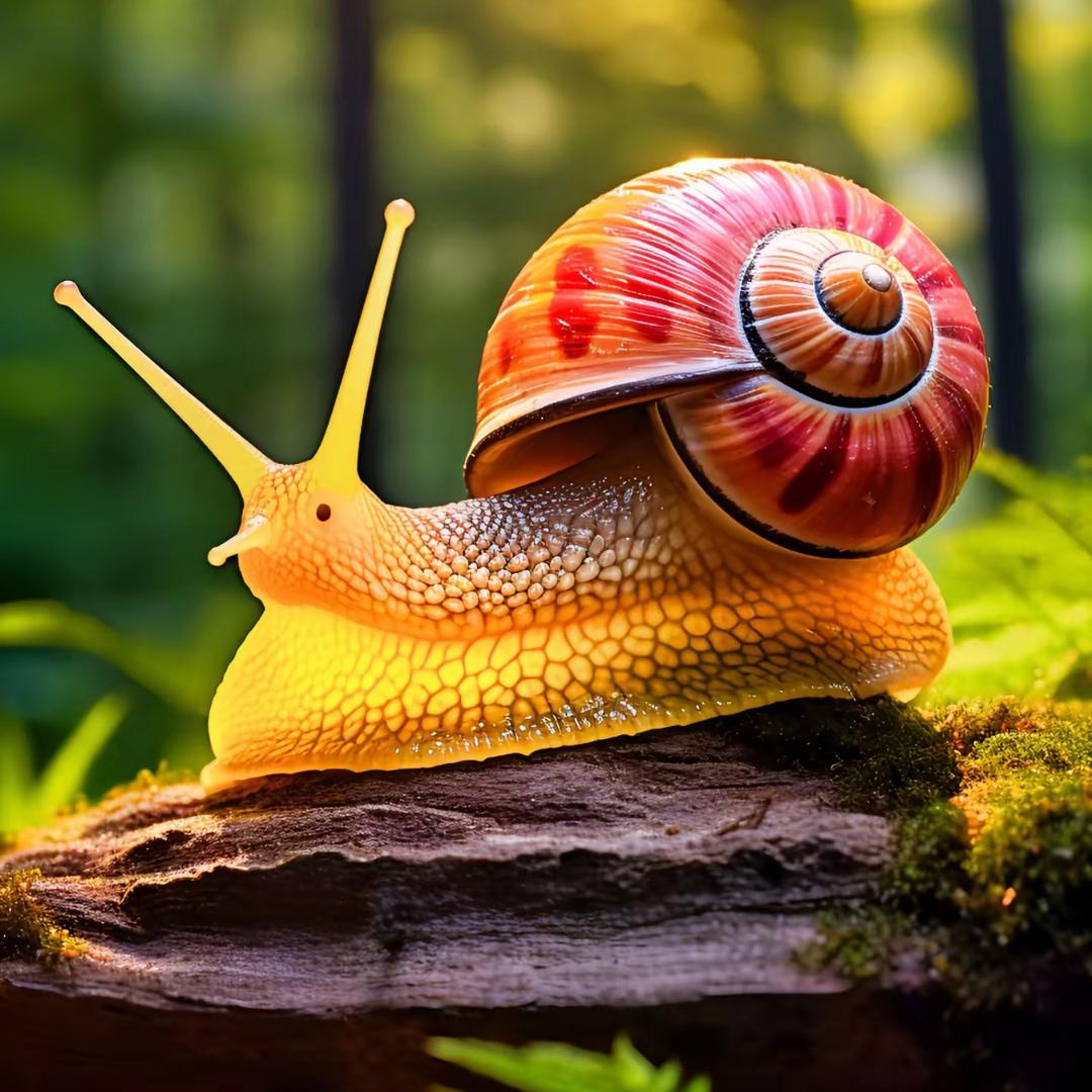 骑着蜗牛游世界