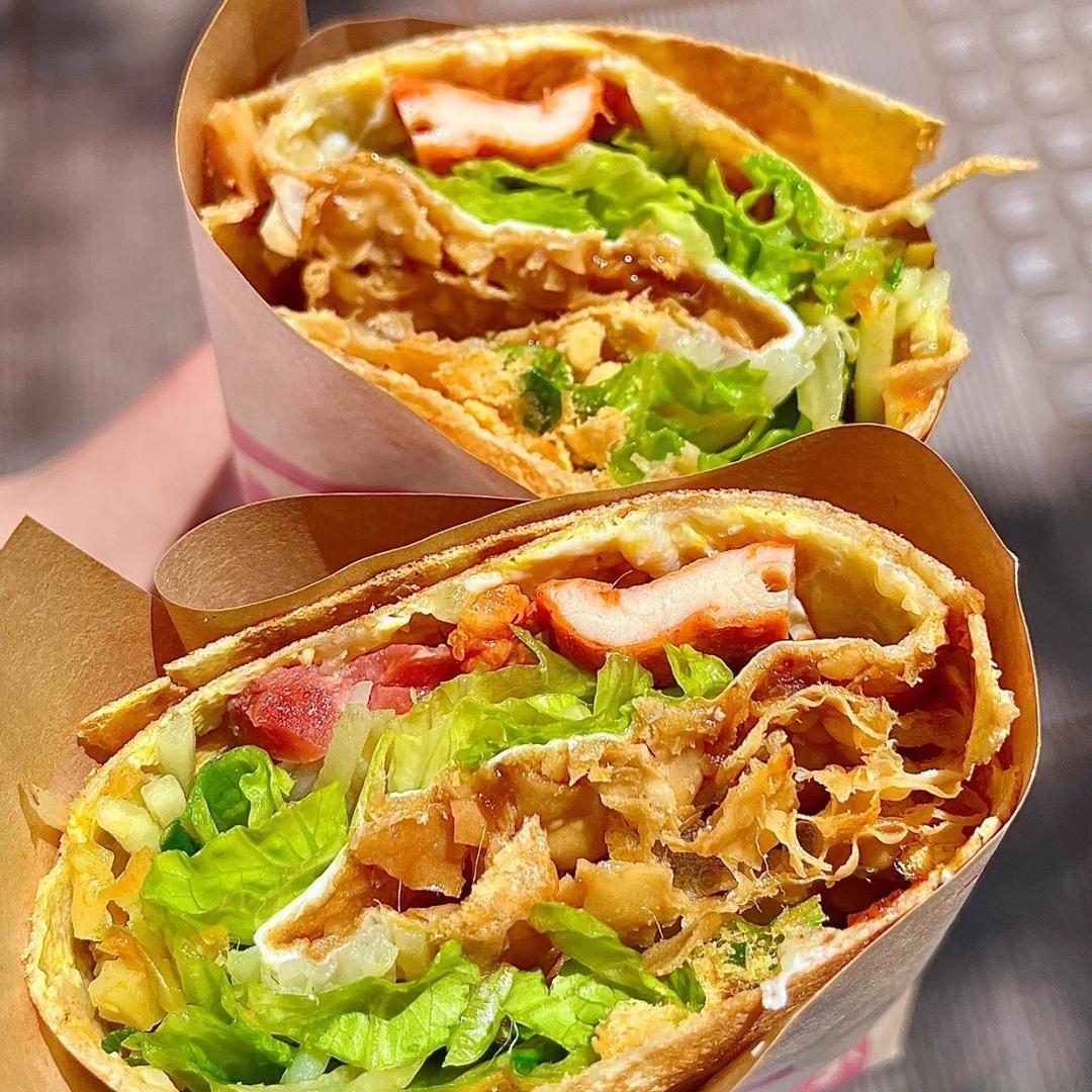 在彭场做炒饭的小朱