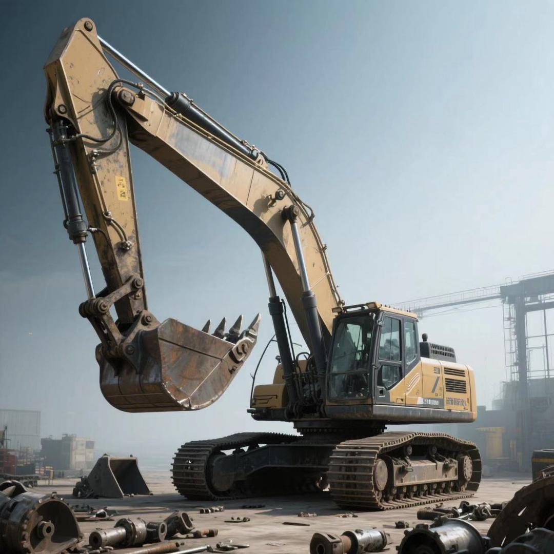 熊会飞挖机拆解