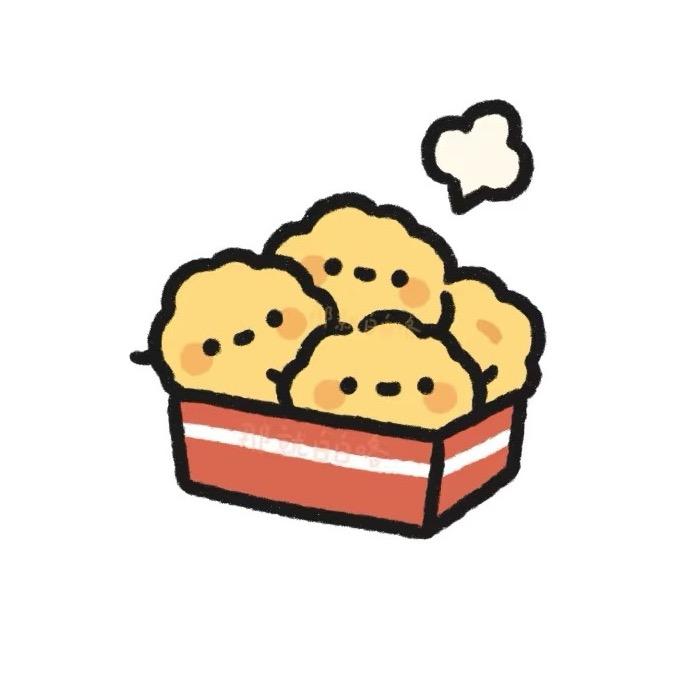吃一口炸鸡