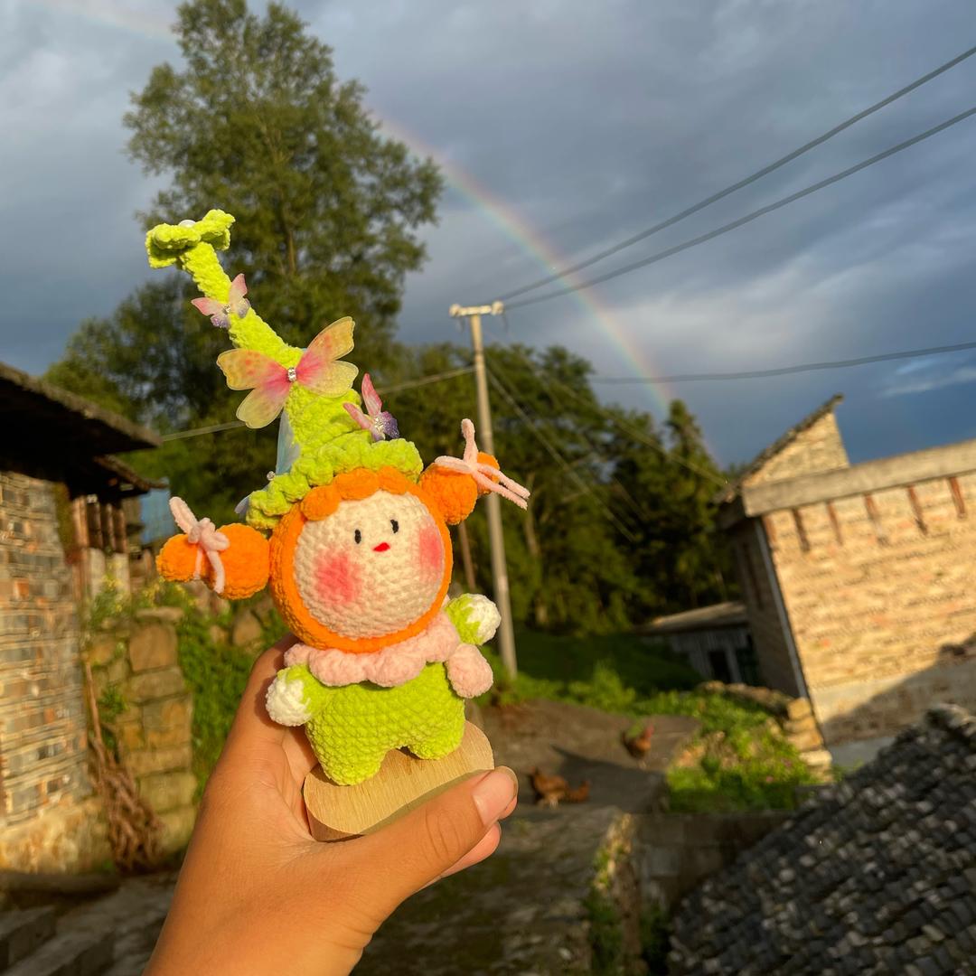 爱玩毛线的美眉。