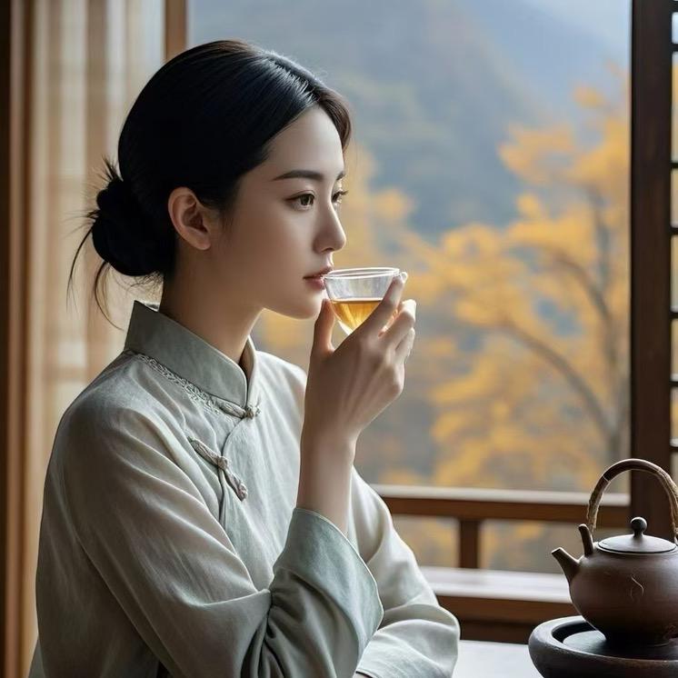 开心的小酒窝