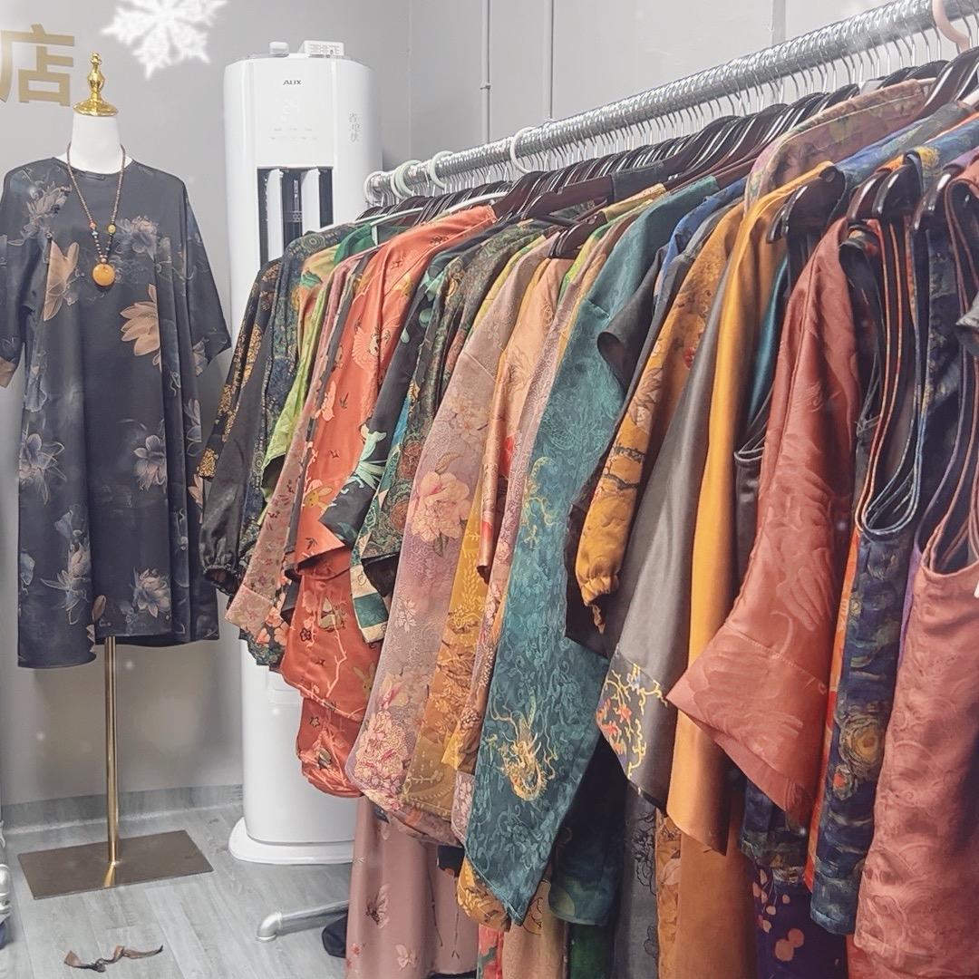 南浔谷子香云纱真丝