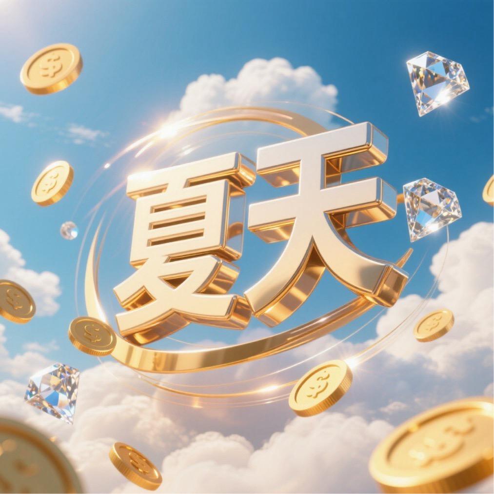 夏天。