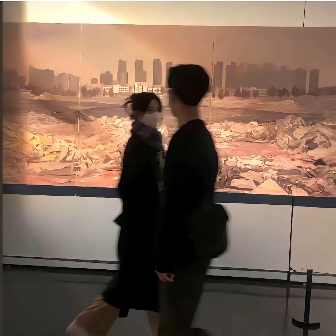 背影的海
