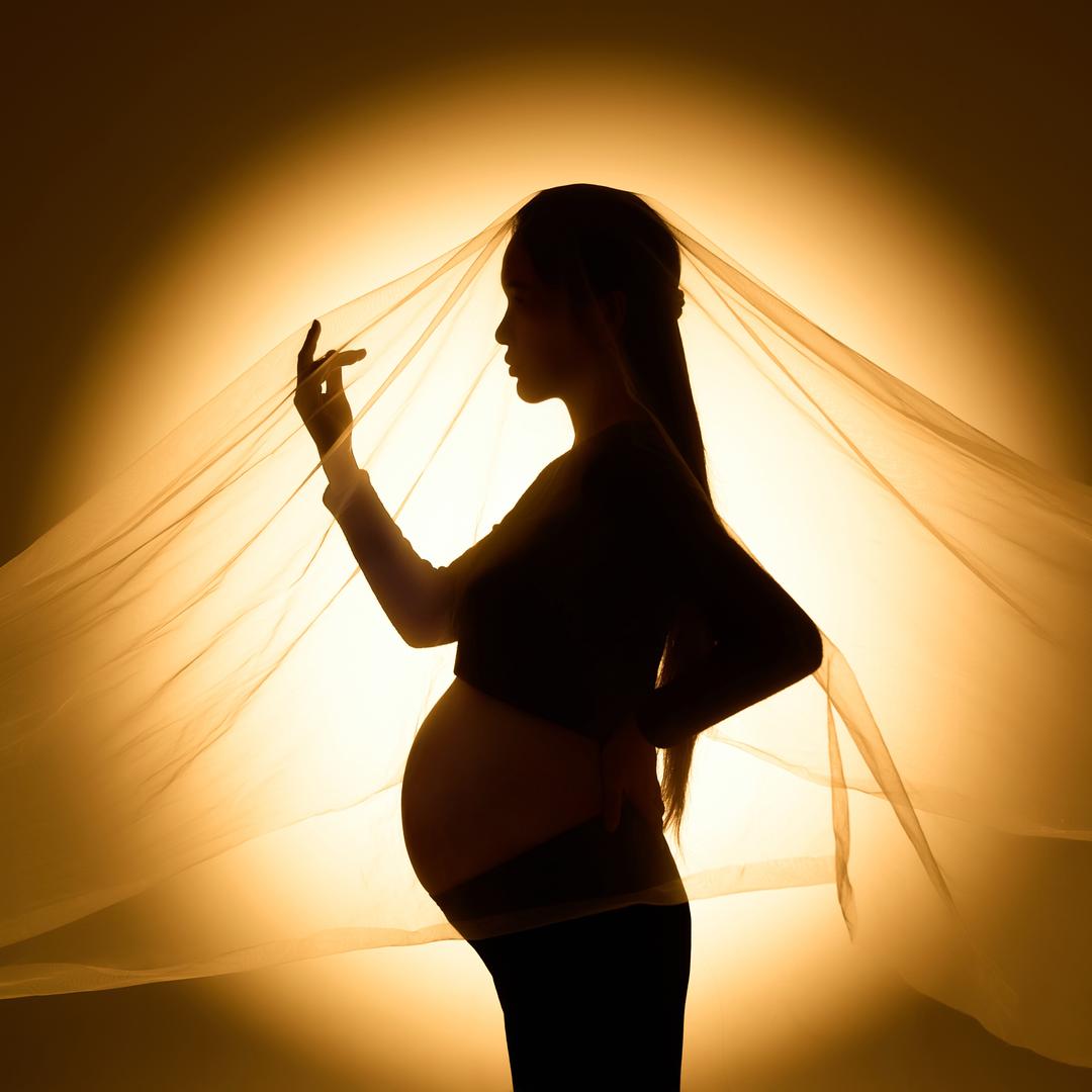 小腹婆孕期穿搭