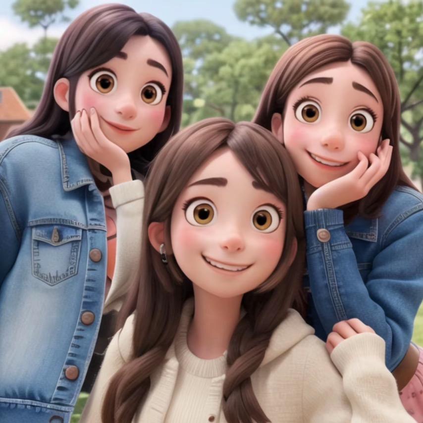 三姐妹纯手工穿戴甲