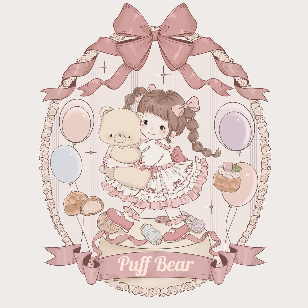 泡芙小熊lolita原创