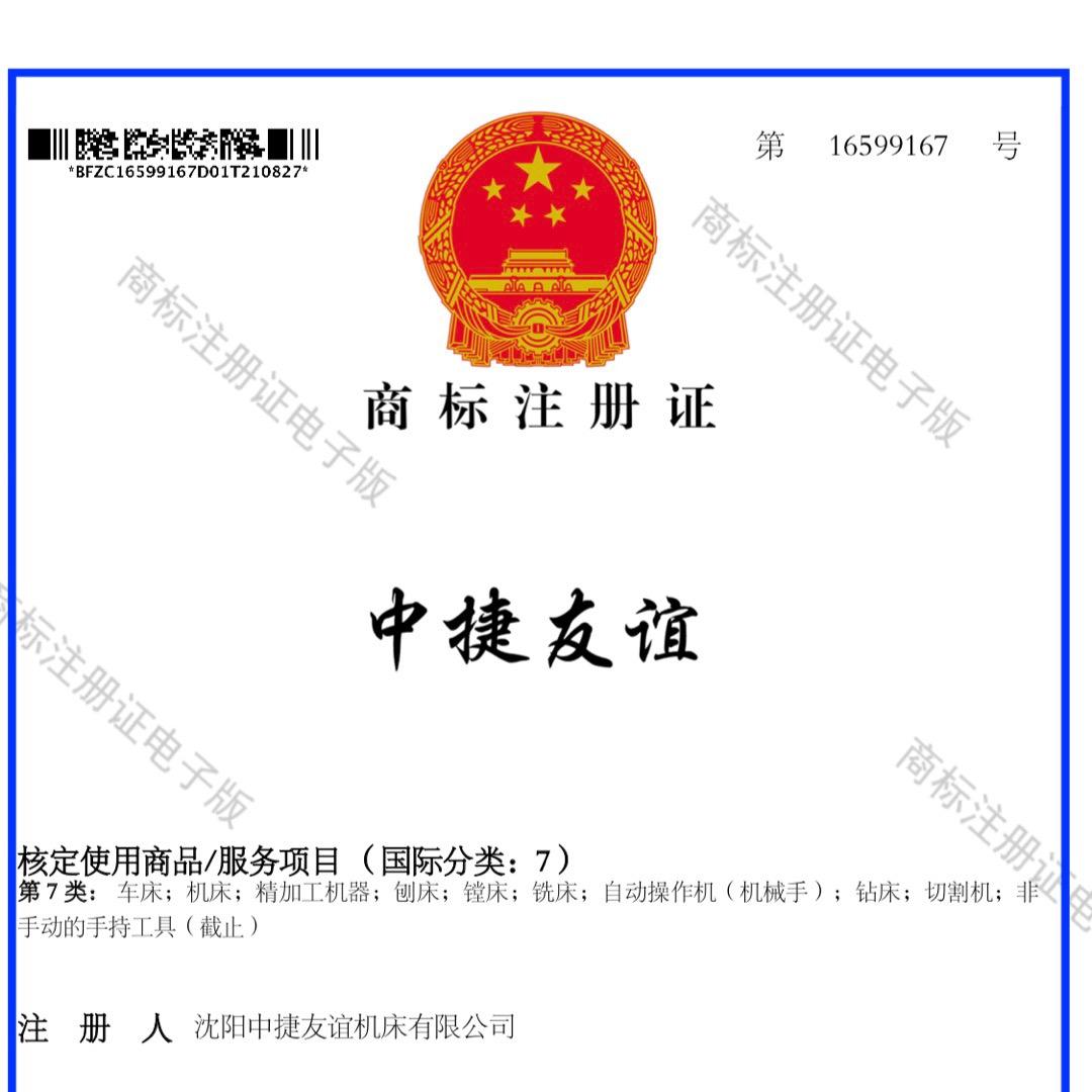 沈阳中捷友谊机床