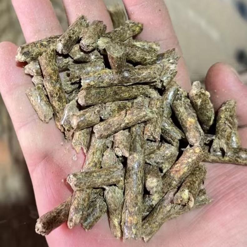 花生秧颗粒厂