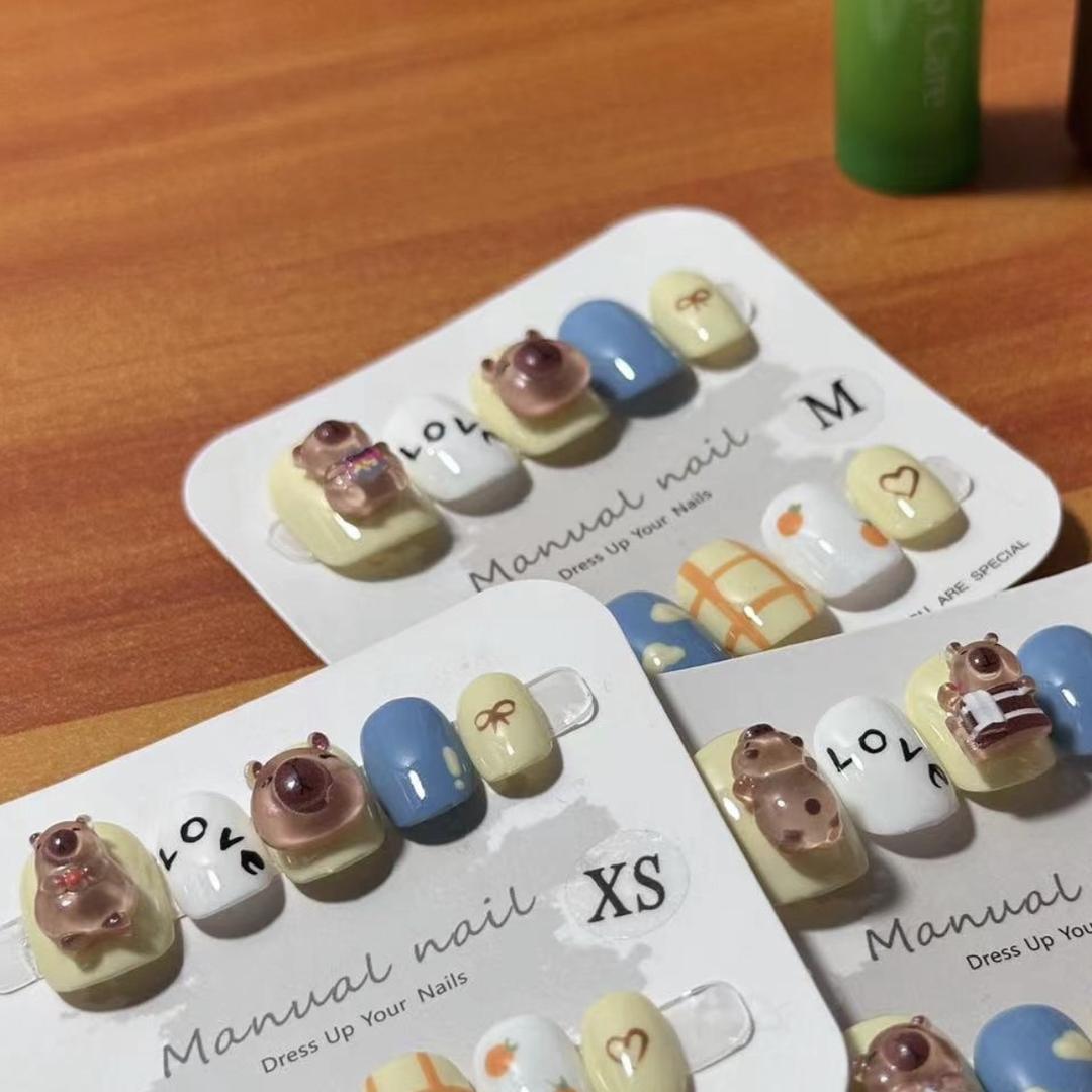 兰花草手工穿戴甲