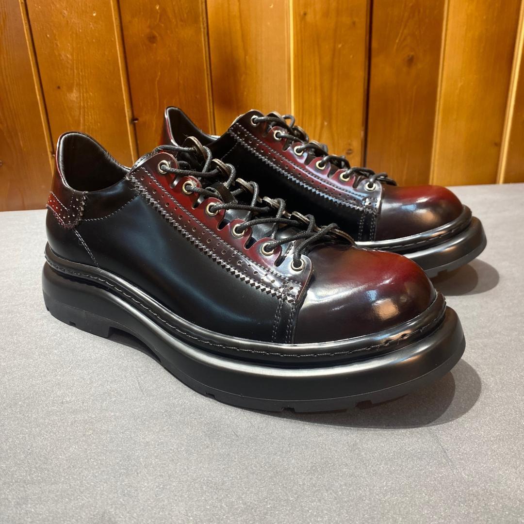 贝嘉沁选手工男鞋