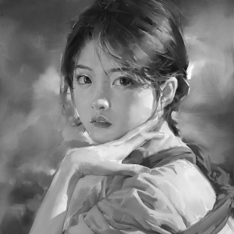 老白爱画画