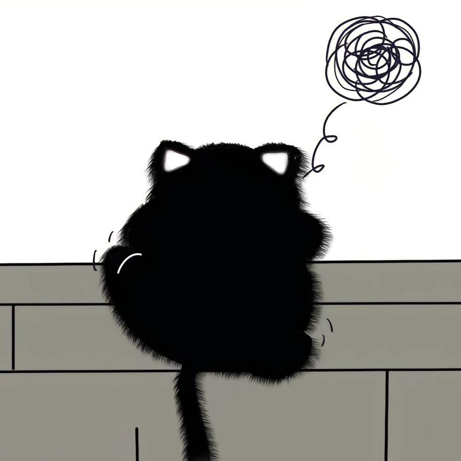 黑色的猫