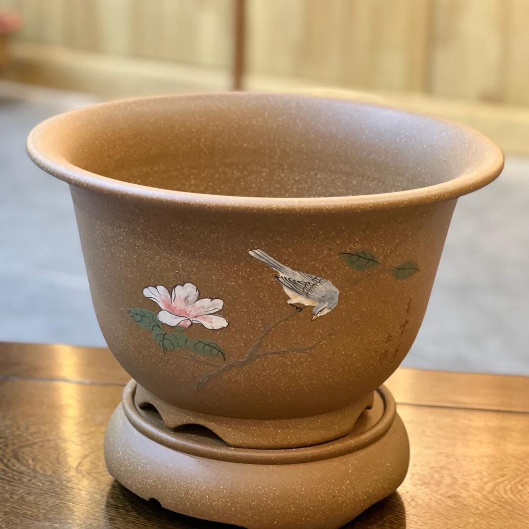 神力紫砂甄选精品花盆