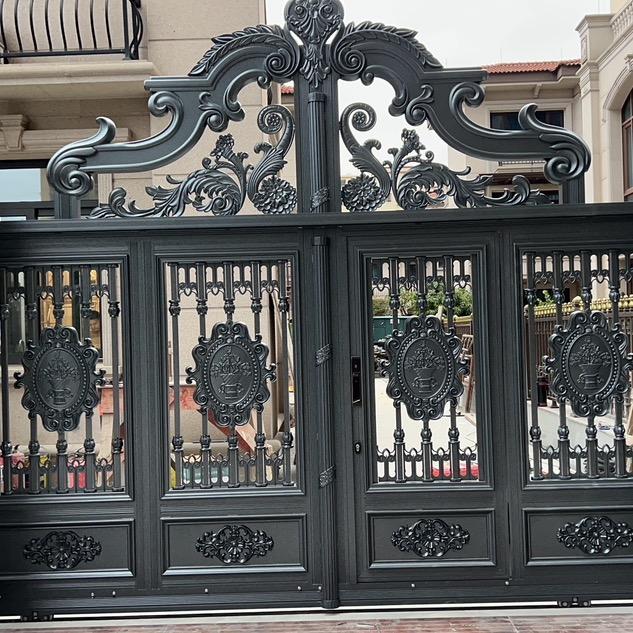 敦煌铝艺🌺楼梯扶手.各种栏杆.及花园围