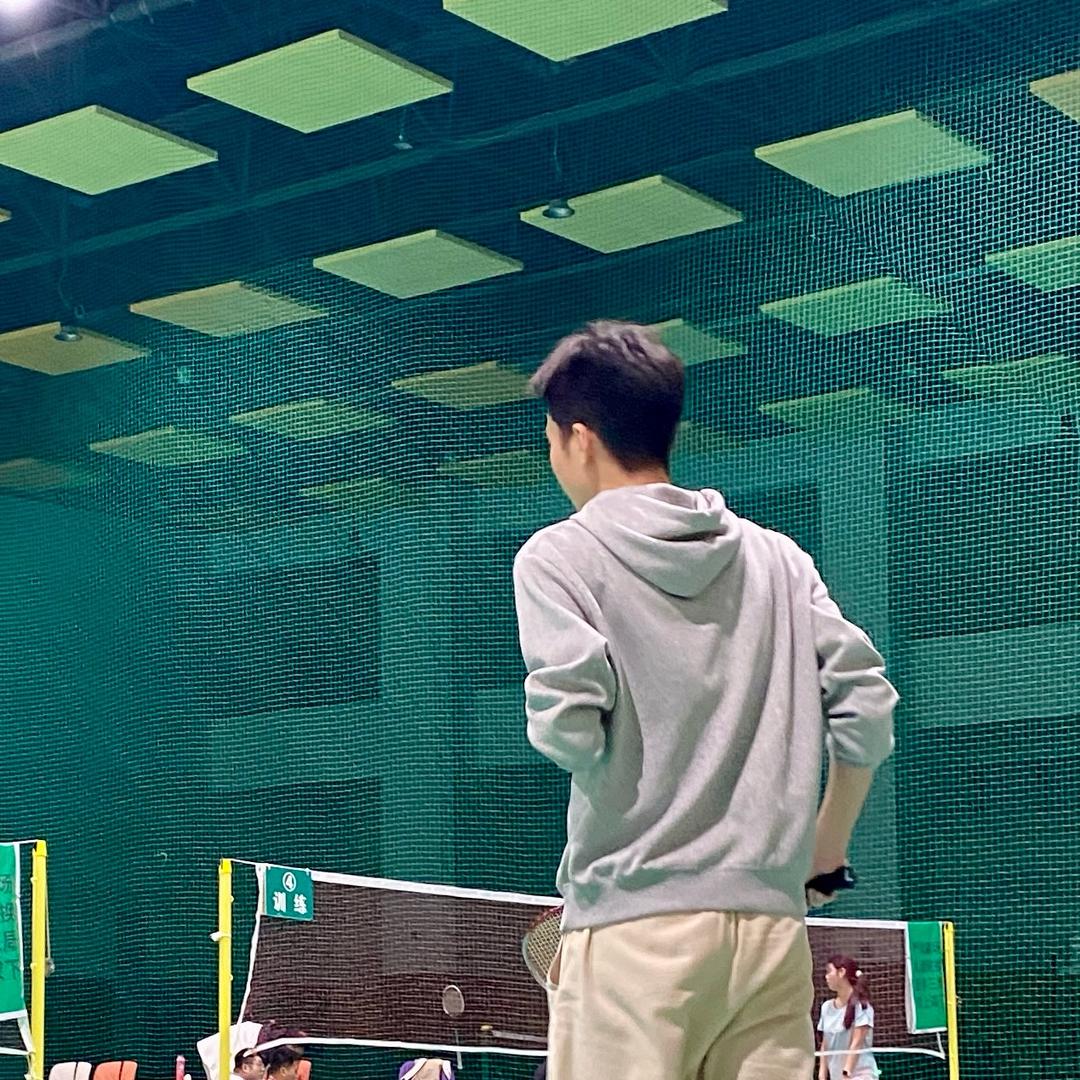 糖分🏸（高远球练习）