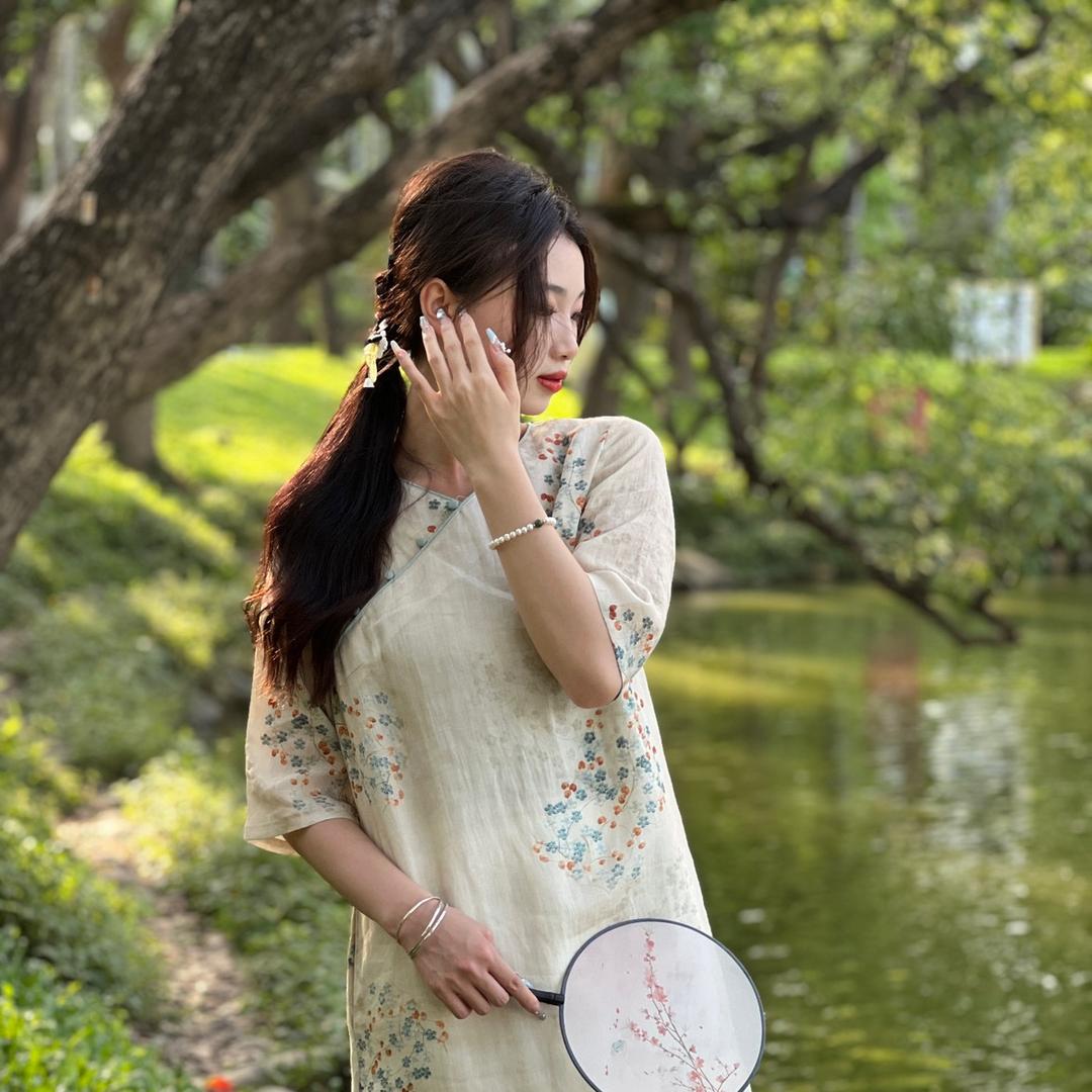品优楠棉麻女装2
