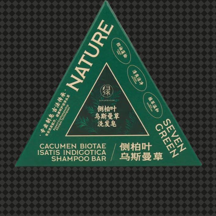 七绿侧柏叶乌斯曼草洗发皂直播间